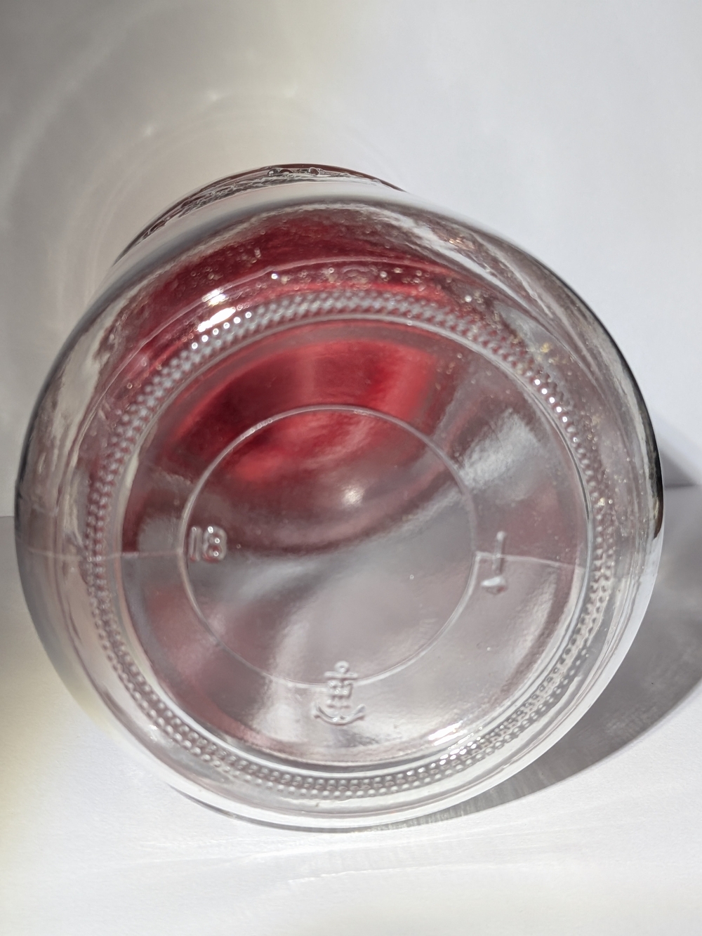 1976 Maxwell House x Anchor Hocking Bicentennial Glass Jar with Red Lid (1976) - Picture 5 of 7